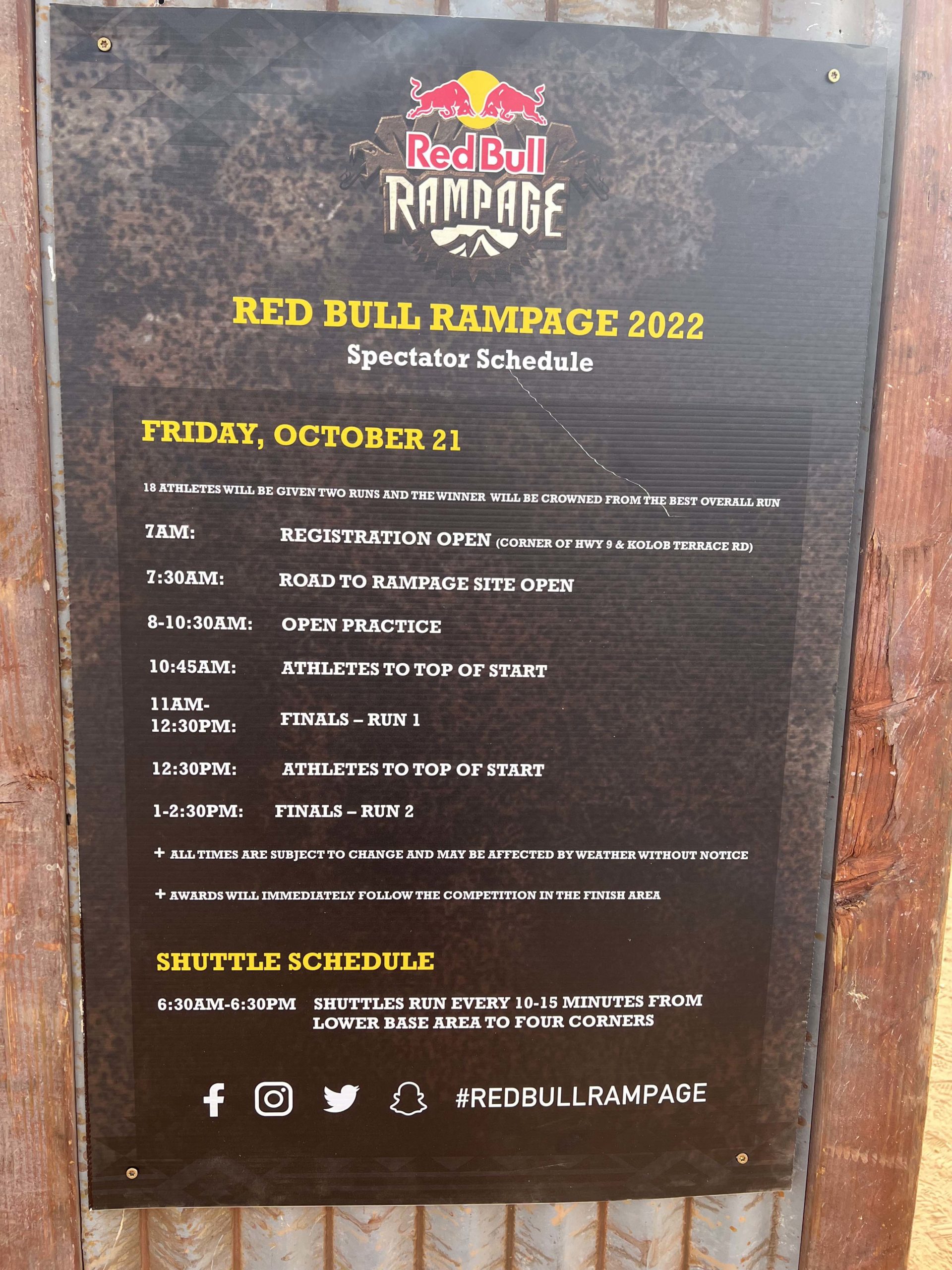 Complete Guide to Attending Red Bull Rampage 2023 Pedal Adventures